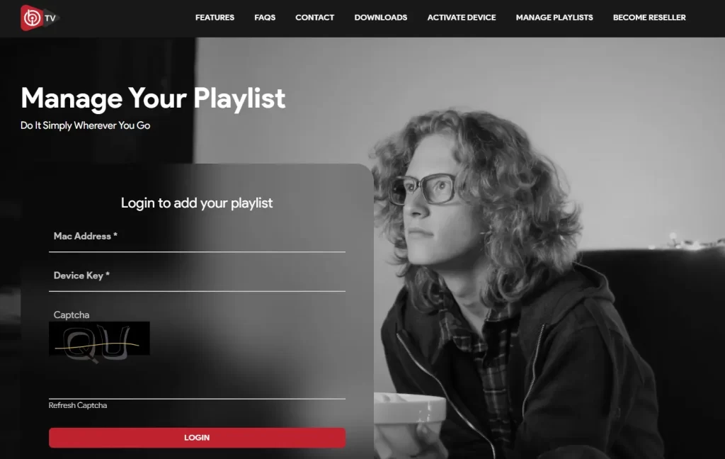 Activate IBO Player device using MAC address and device key