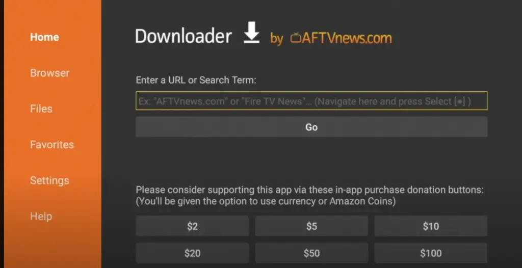 Install IPTV app on Firestick or Android TV